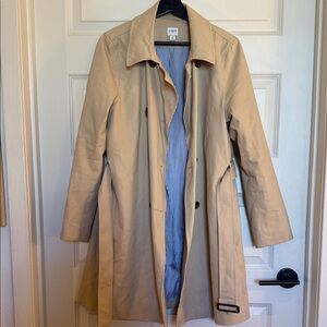 J. Crew Classic Double Breasted Trench Coat SZ 10